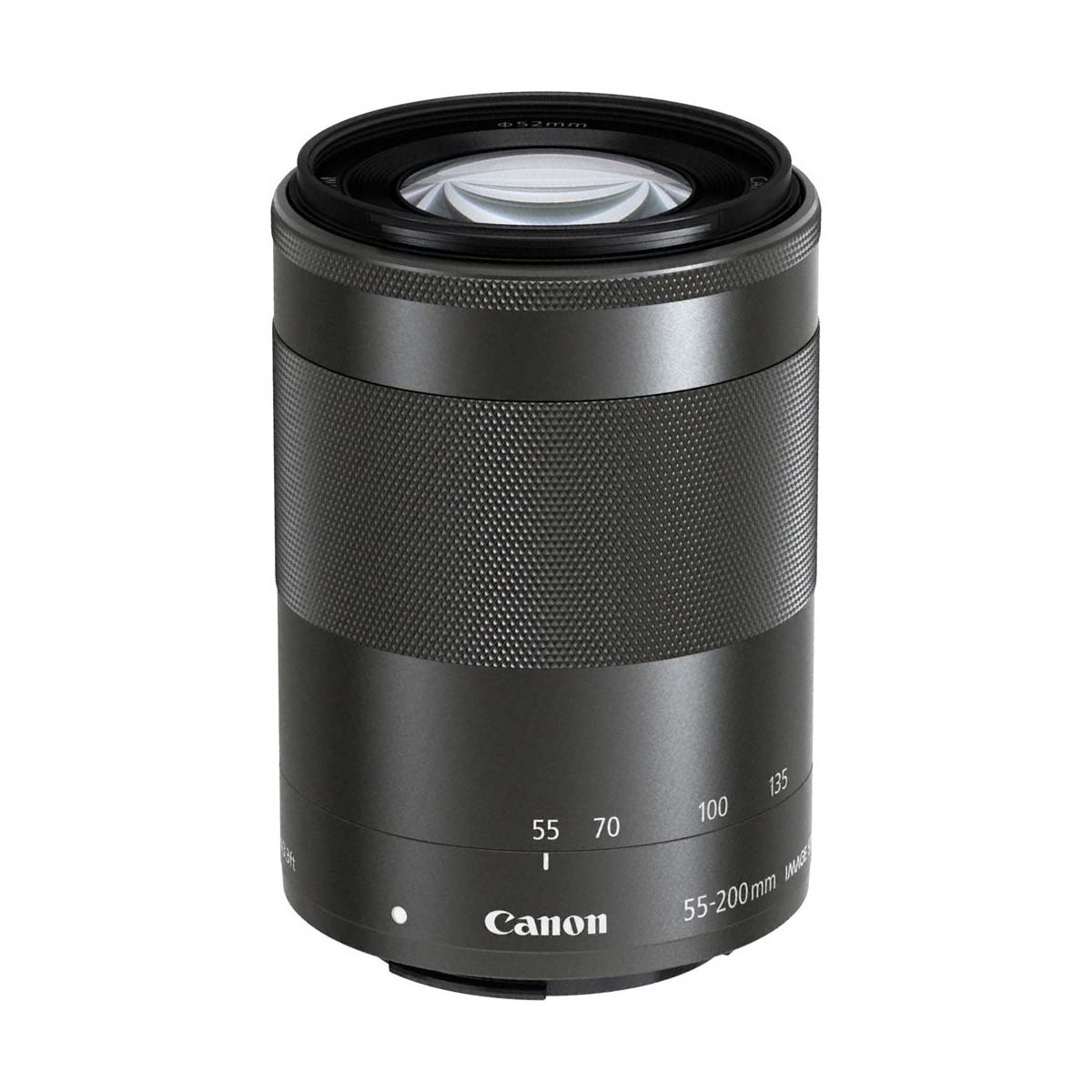 Canon EF-M 55-200mm f/4.5-6.3 IS STM Lens (Black)