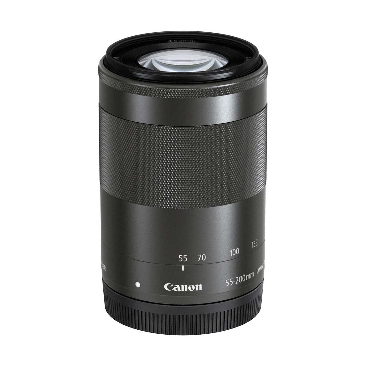 Canon EF-M 55-200mm f/4.5-6.3 IS STM Lens (Black)