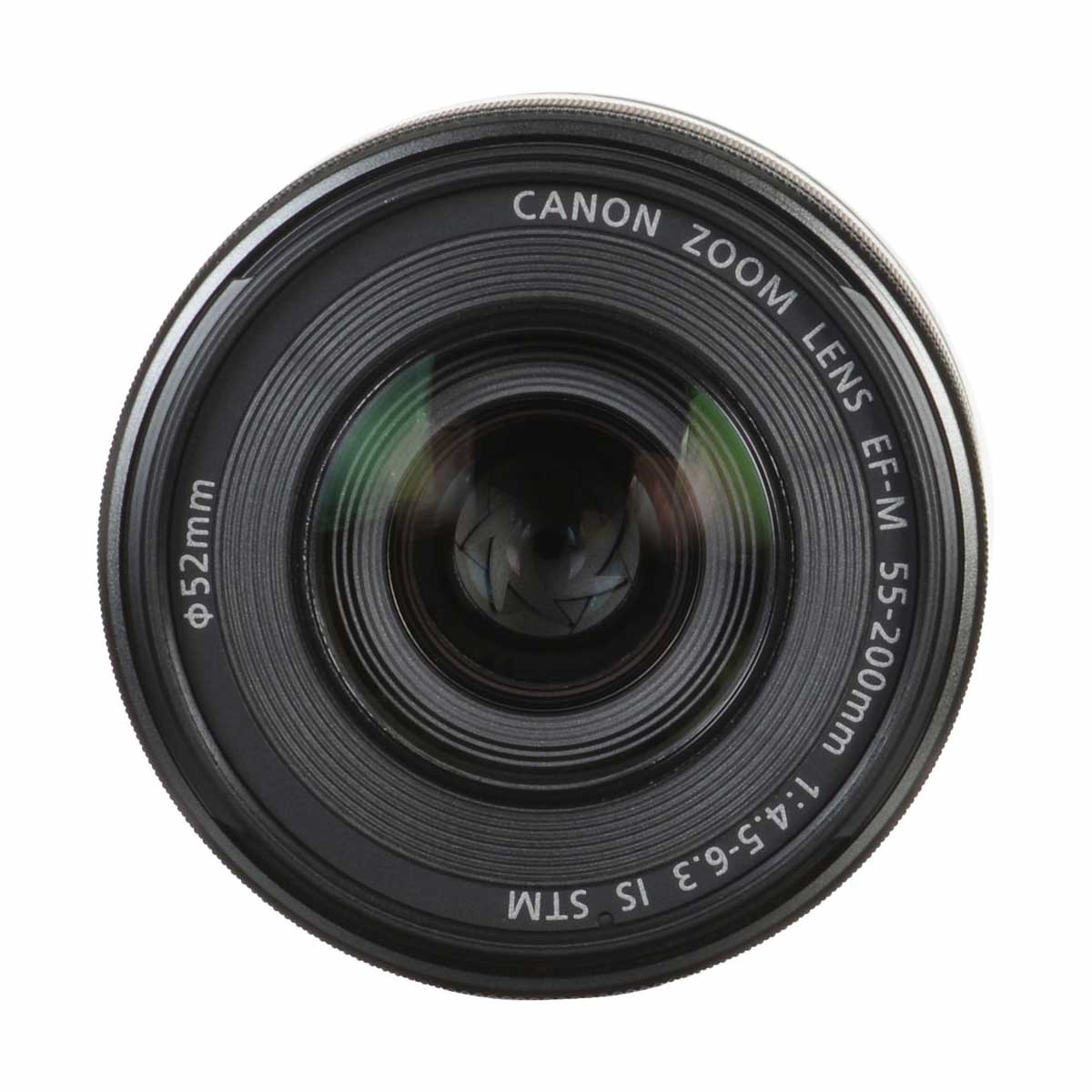 Canon EF-M 55-200mm f/4.5-6.3 IS STM Lens (Black)