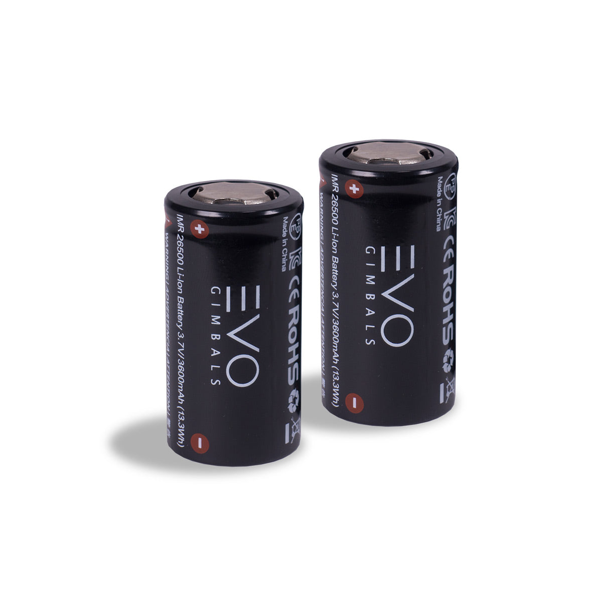 EVO Gimbals 26500 2pcs battery set for Rage Gen2 & Rage-S