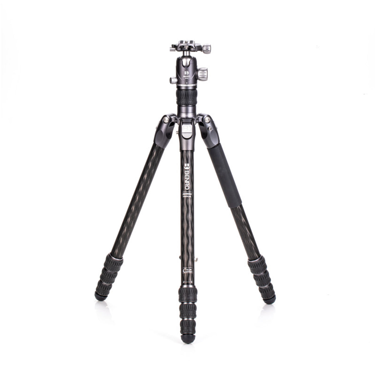 Benro FRHN24CVX25 Rhino Carbon Fiber Travel Tripod with VX25 Ball Head (Series 2)