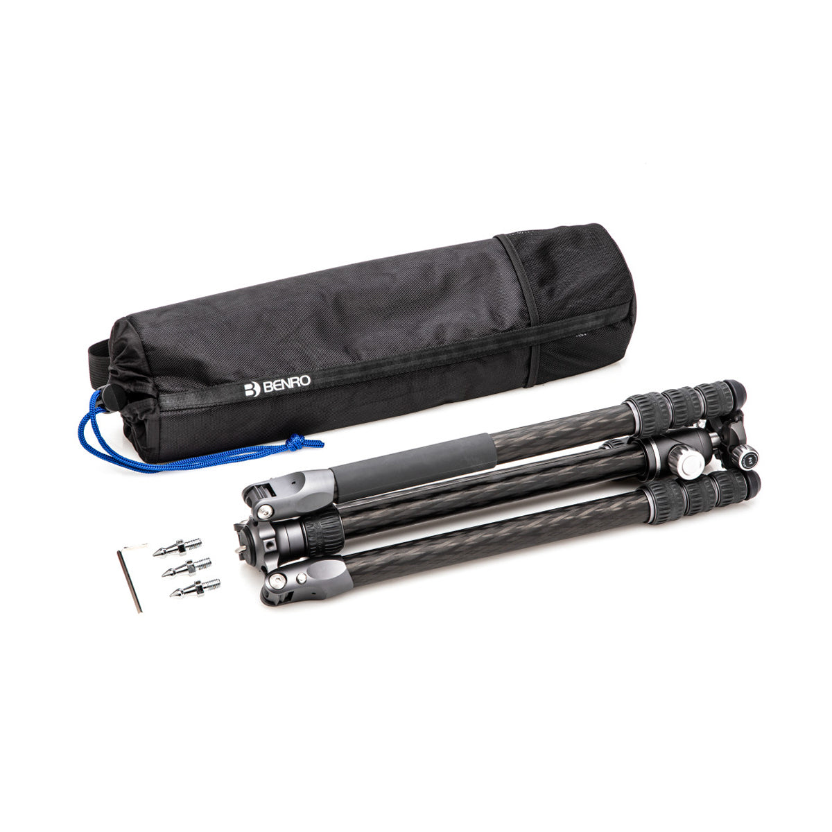 Benro FRHN24CVX25 Rhino Carbon Fiber Travel Tripod with VX25 Ball Head (Series 2)