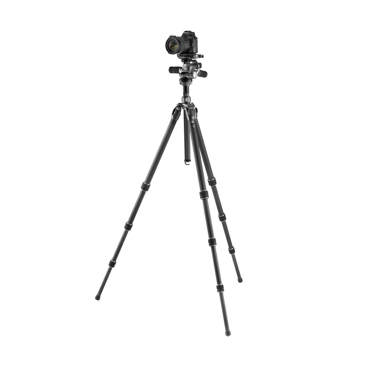 Gitzo GT2542 Mountaineer Carbon Fiber Tripod with GHF3W 3-Way Fluid Head