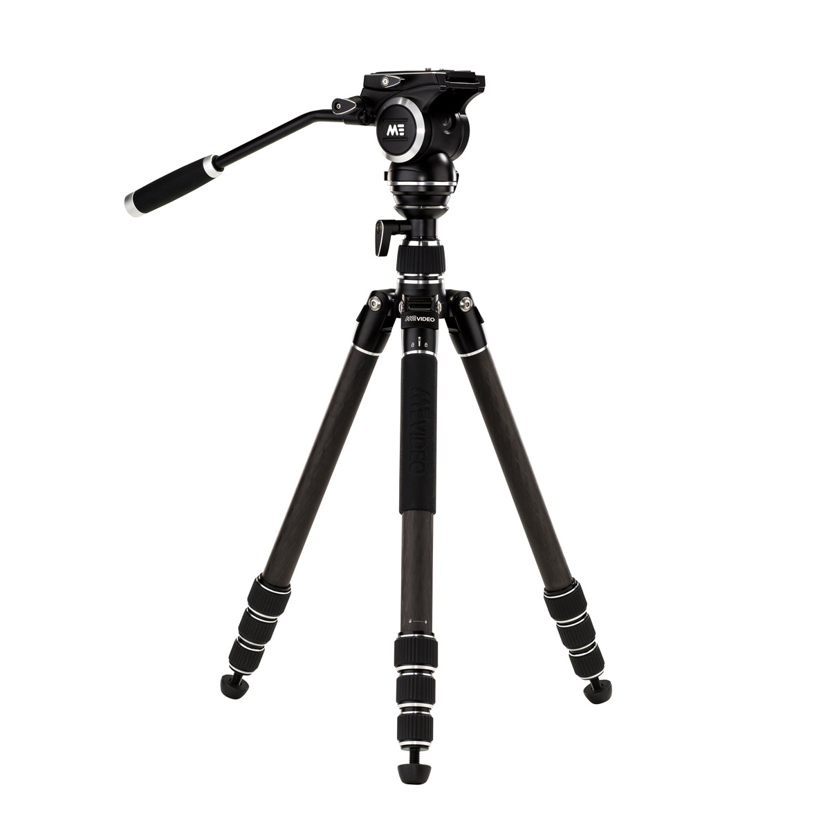 MeVIDEO GlobeTrotter Carbon Fiber Tripod - Black