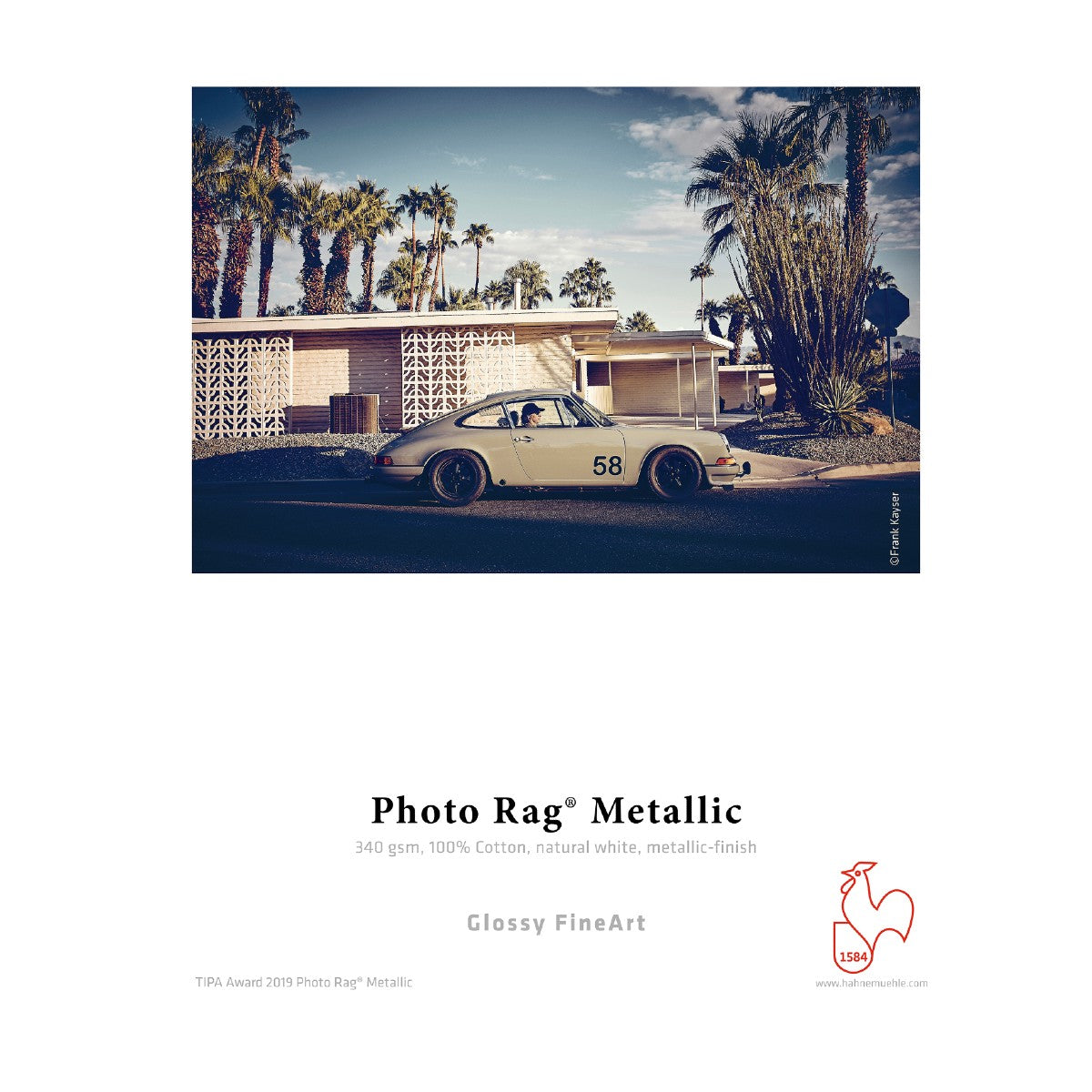 Hahnemuhle Photo Rag Metallic 340gsm 8.5x11 25 Sheets