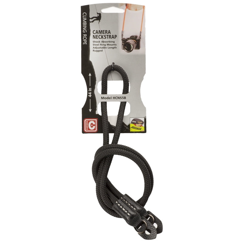 Hoodman Climbing Rope Neck Strap (Black)