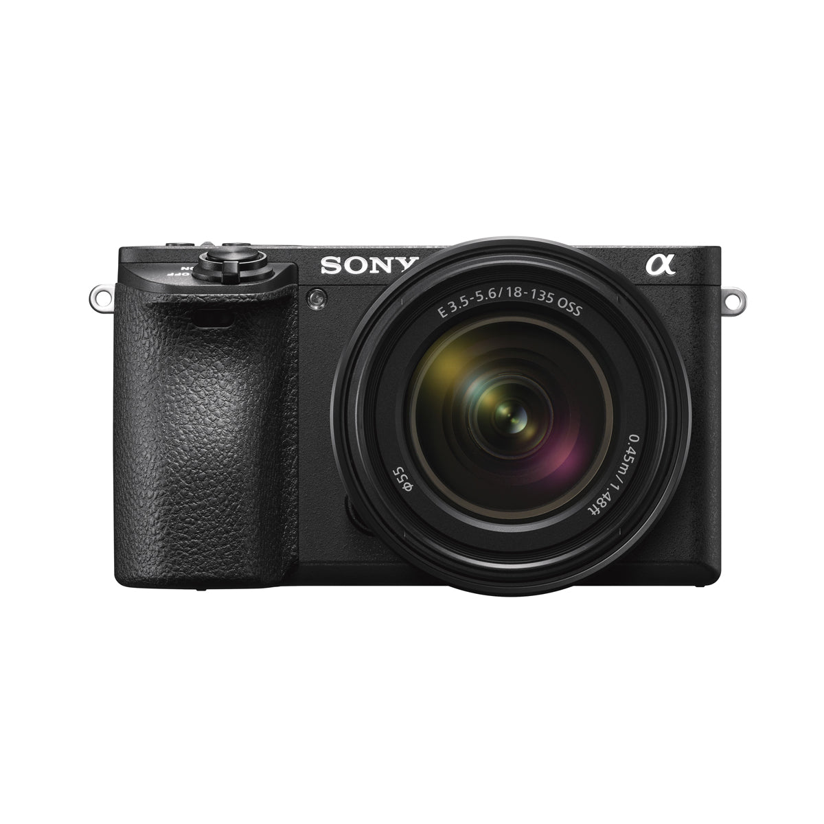 Sony Alpha a6500 Mirrorless Digital Camera with E-Mount 18-135mm Lens (Black)