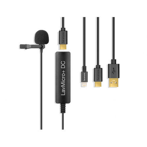 Saramonic LavMicro Broadcast-Quality Lavalier Omnidirectional Microphone