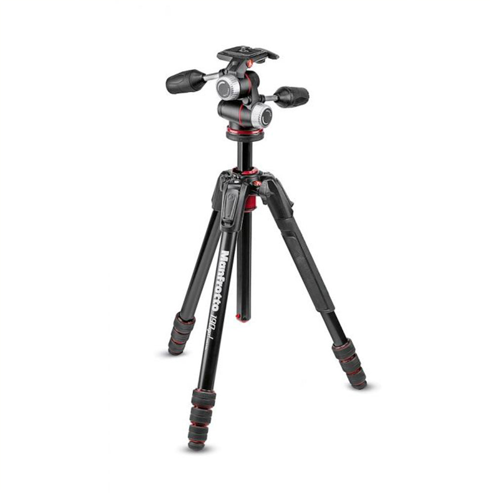 Manfrotto MK190XPRO3-3W Aluminum 3 section Tripod w/ 3 Way Head