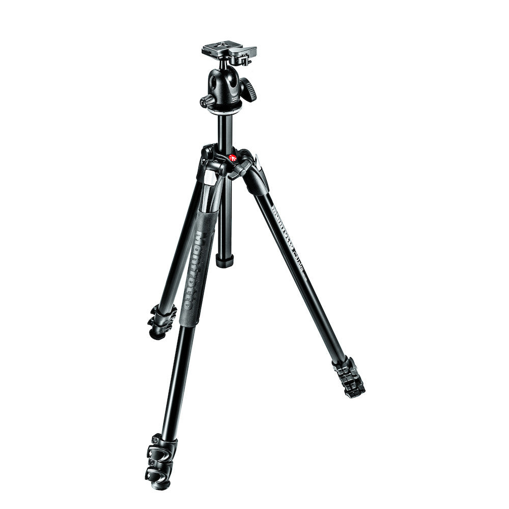 Manfrotto MK290XTA3-BHUS 290 Xtra Aluminum Tripod w/Ball Head, tripods photo tripods, Manfrotto - Pictureline  - 1