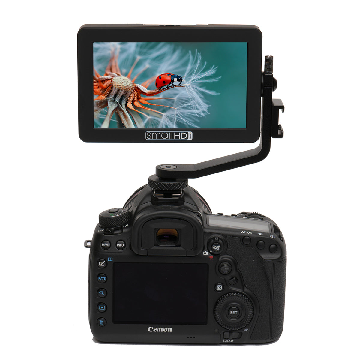 SmallHD FOCUS 5” Touchscreen with Canon LP-E6 Bundle