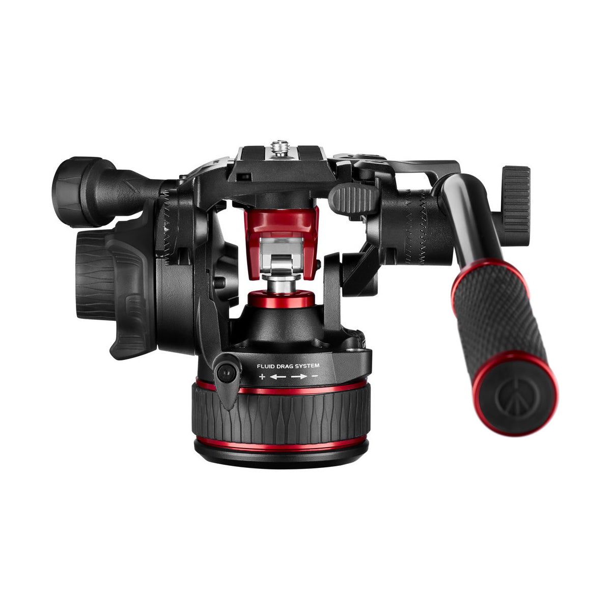 Manfrotto MVK608TWINFCUS Kit with Nitrotech 608 Fluid Head and 645 Fast Twin Leg Carbon Fiber Tripod & Bag