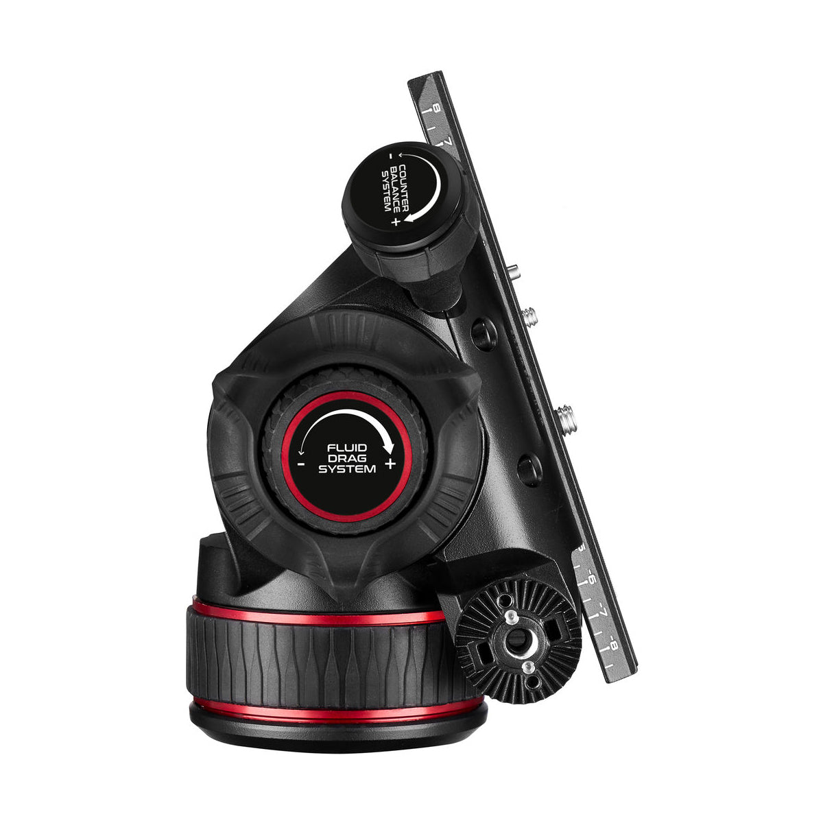 Manfrotto MVK612SNGFCUS Nitrotech 612 Fluid Head with 635 FAST Single Leg Carbon Fiber Tripod