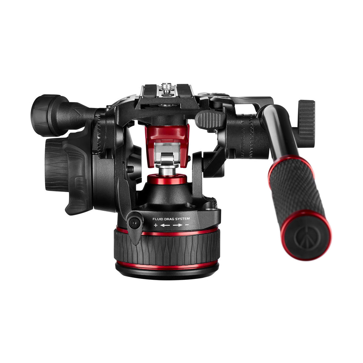 Manfrotto MVK612TWINFCUS Kit with Nitrotech 612 Fluid Head and 645 Fast Twin Leg Carbon Fiber Tripod & Bag