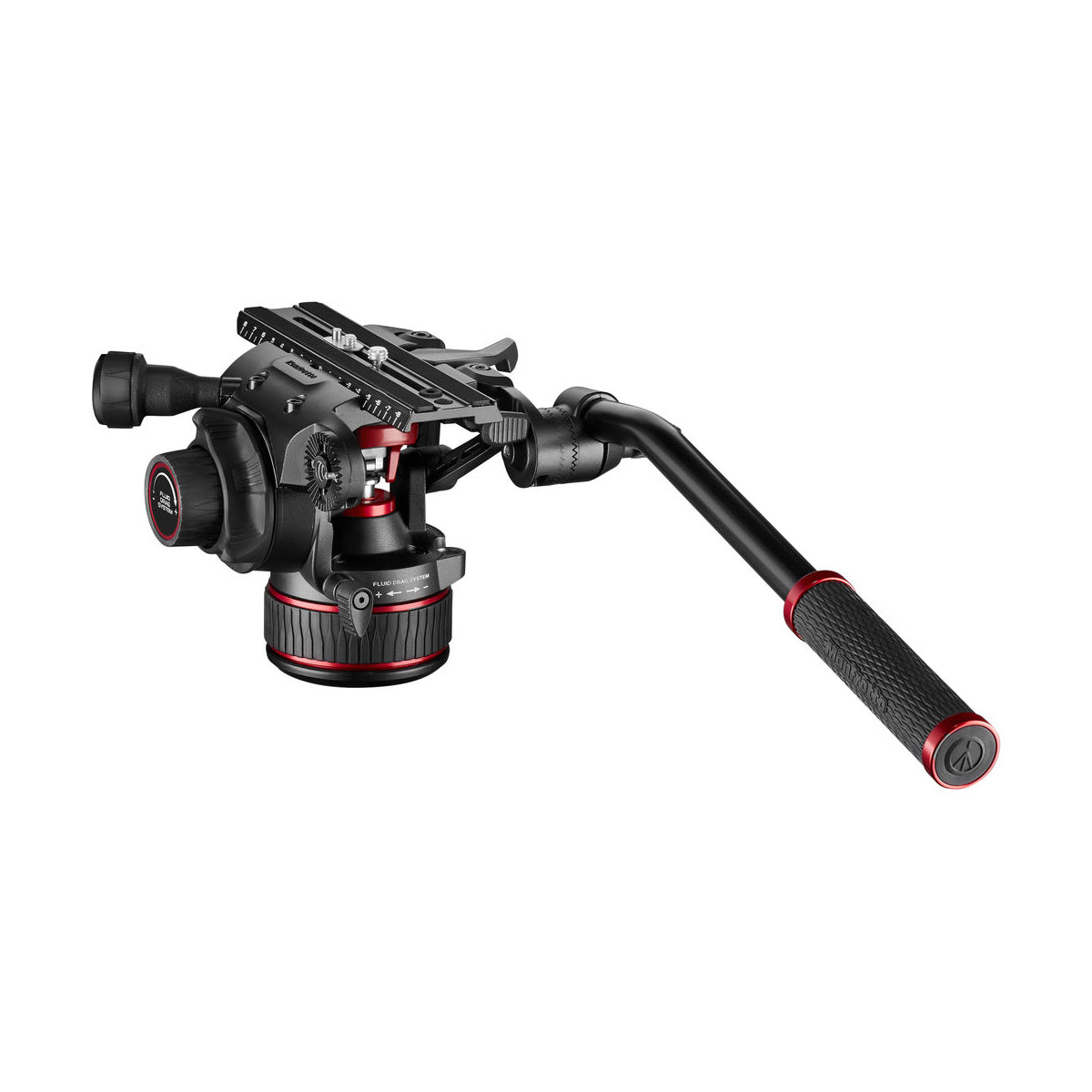 Manfrotto MVK612TWINFCUS Kit with Nitrotech 612 Fluid Head and 645 Fast Twin Leg Carbon Fiber Tripod & Bag