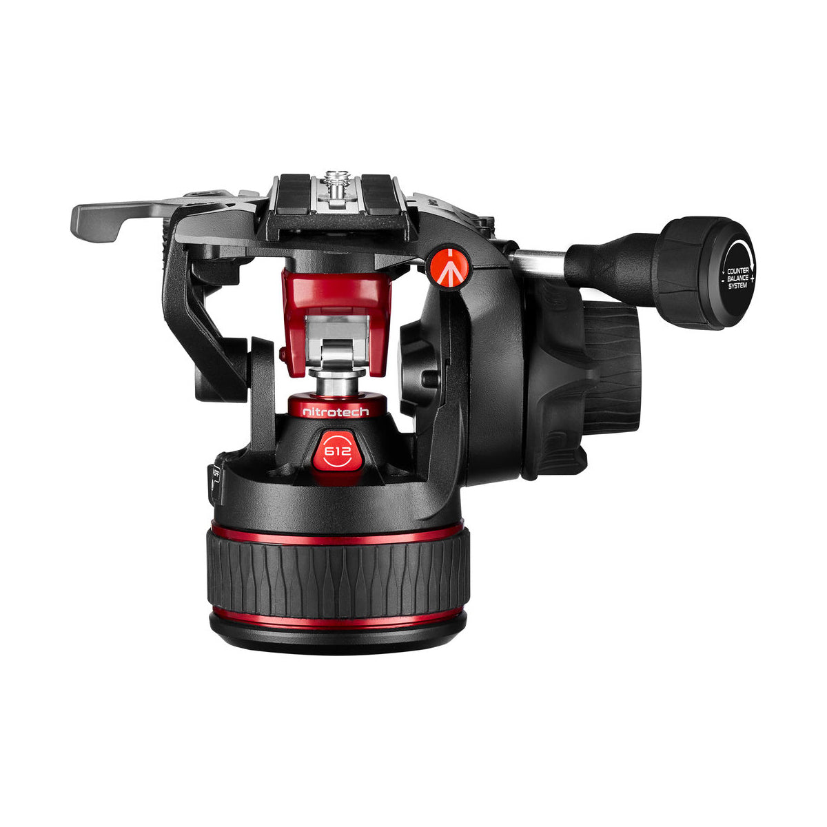 Manfrotto MVK612SNGFCUS Nitrotech 612 Fluid Head with 635 FAST Single Leg Carbon Fiber Tripod