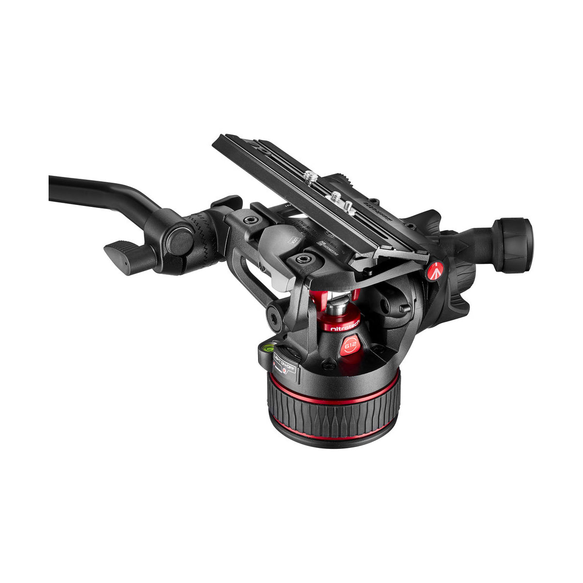 Manfrotto MVK612TWINFCUS Kit with Nitrotech 612 Fluid Head and 645 Fast Twin Leg Carbon Fiber Tripod & Bag