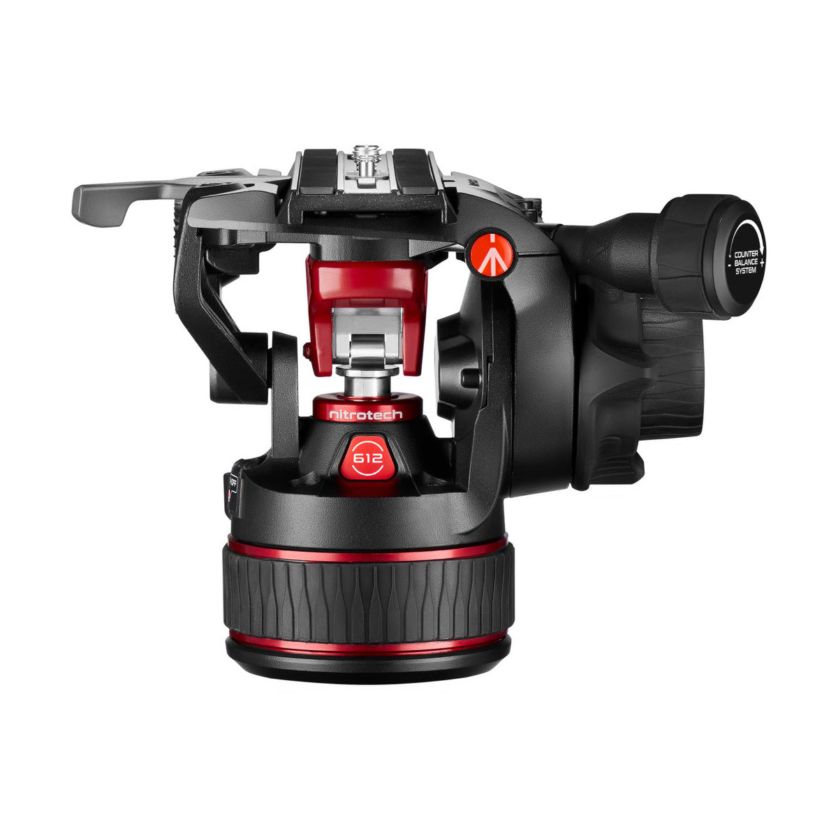 Manfrotto MVK612SNGFCUS Nitrotech 612 Fluid Head with 635 FAST Single Leg Carbon Fiber Tripod