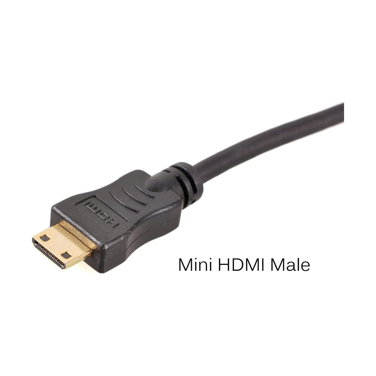 pictureline Mini HDMI to Micro HDMI Coiled 12” Cable