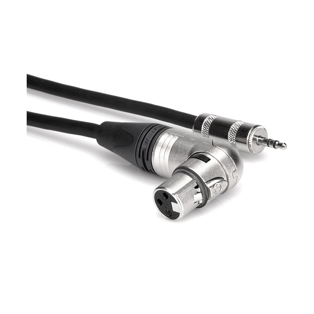 Hosa Neutrik 18" Right Angle XLR3F to Hosa 3.5 mm TRS