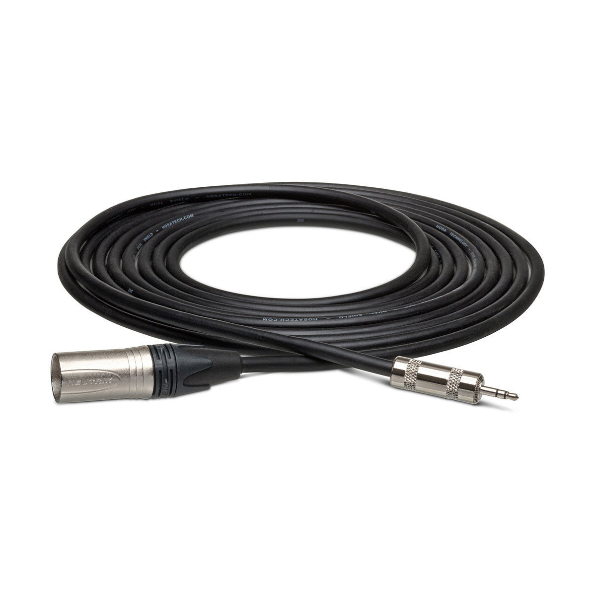 Hosa Neutrik Microphone Cable 3.5mm TRS to Neutrik XLR3M 25'