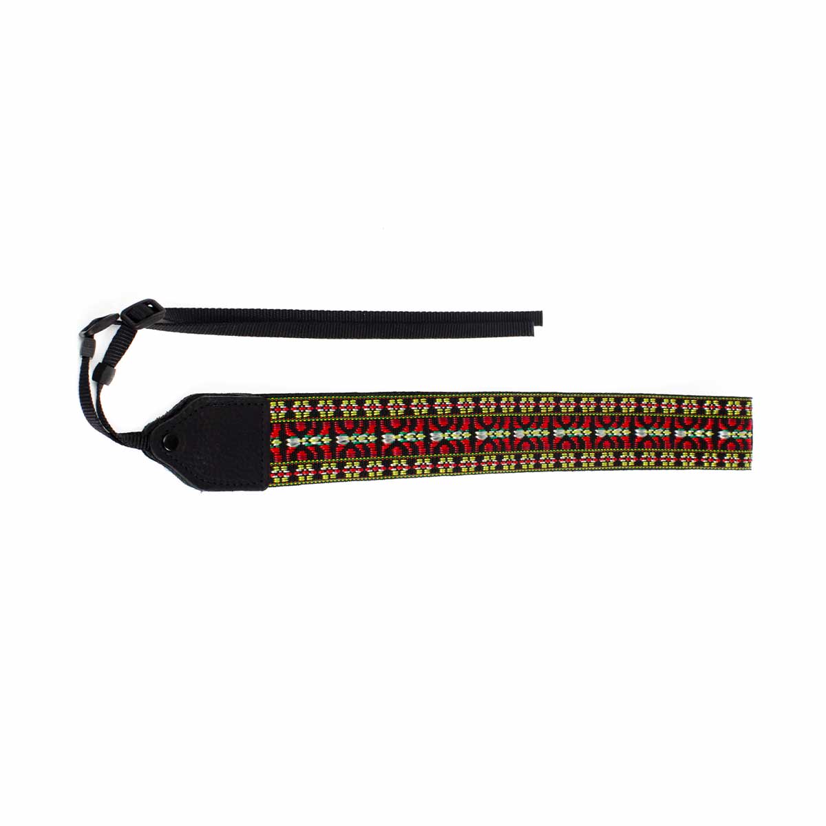 Perri's Leathers 2" Nylon Camera Strap (Hootenanny Red/Yellow/Black)