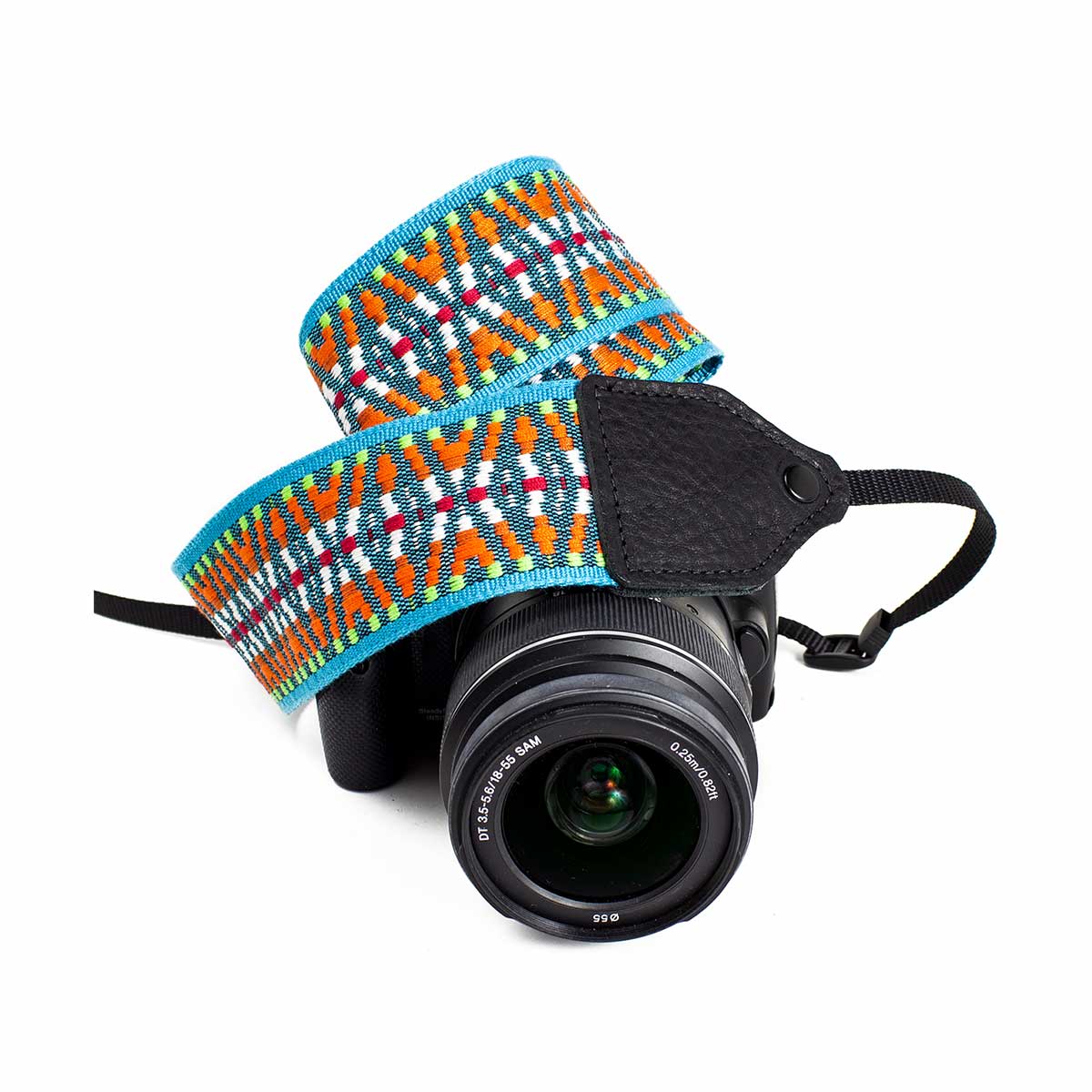 Perri's Leathers 2" Nylon Camera Strap (Hootenanny Sunrise)