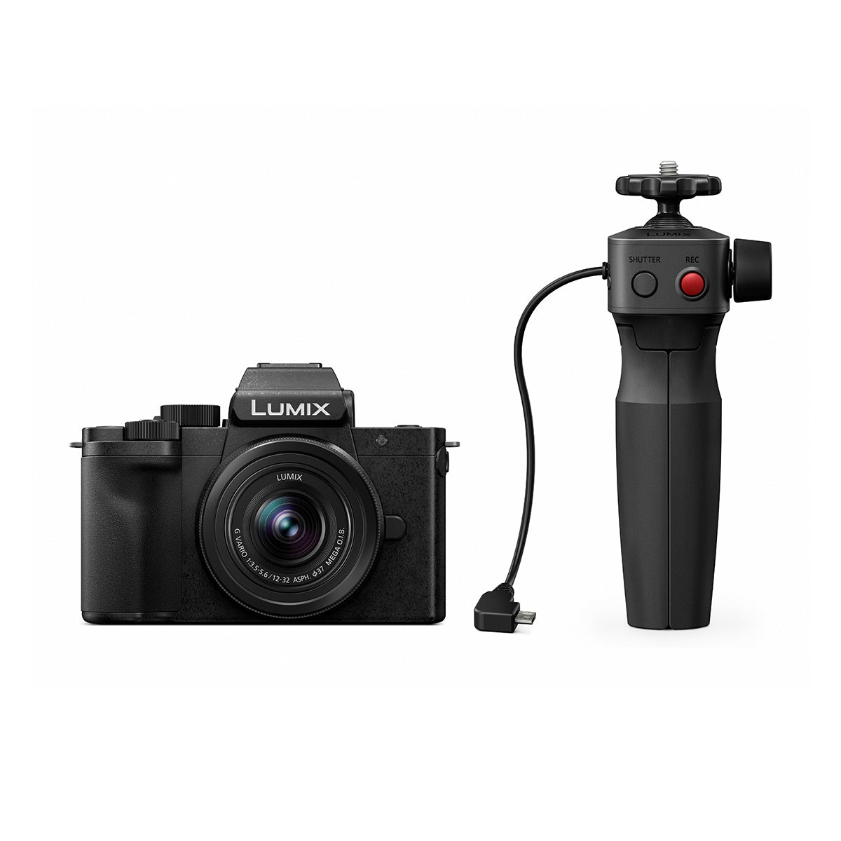 Panasonic Lumix DC-G100 Mirrorless Digital Camera with 12-32mm Lens and Tripod Grip Kit