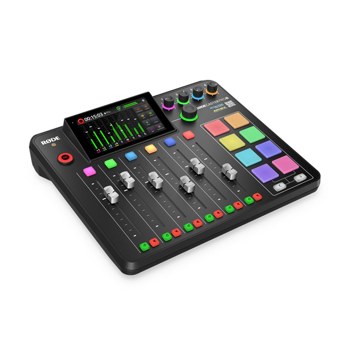 RODE RODECaster Pro II Integrated Audio Production Studio