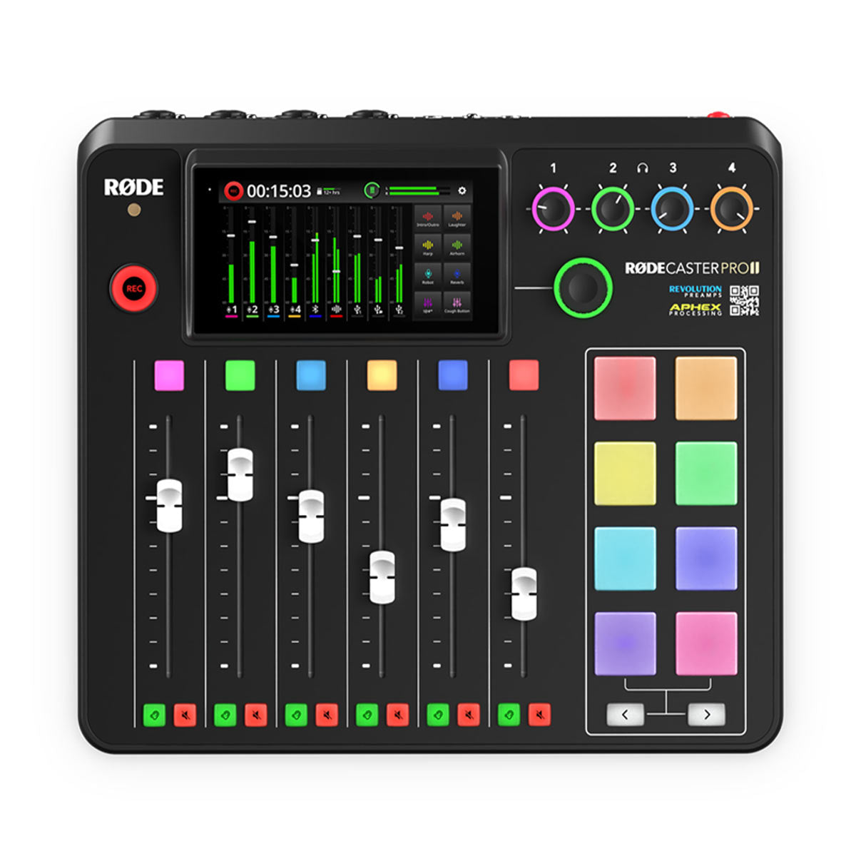 RODE RODECaster Pro II Integrated Audio Production Studio