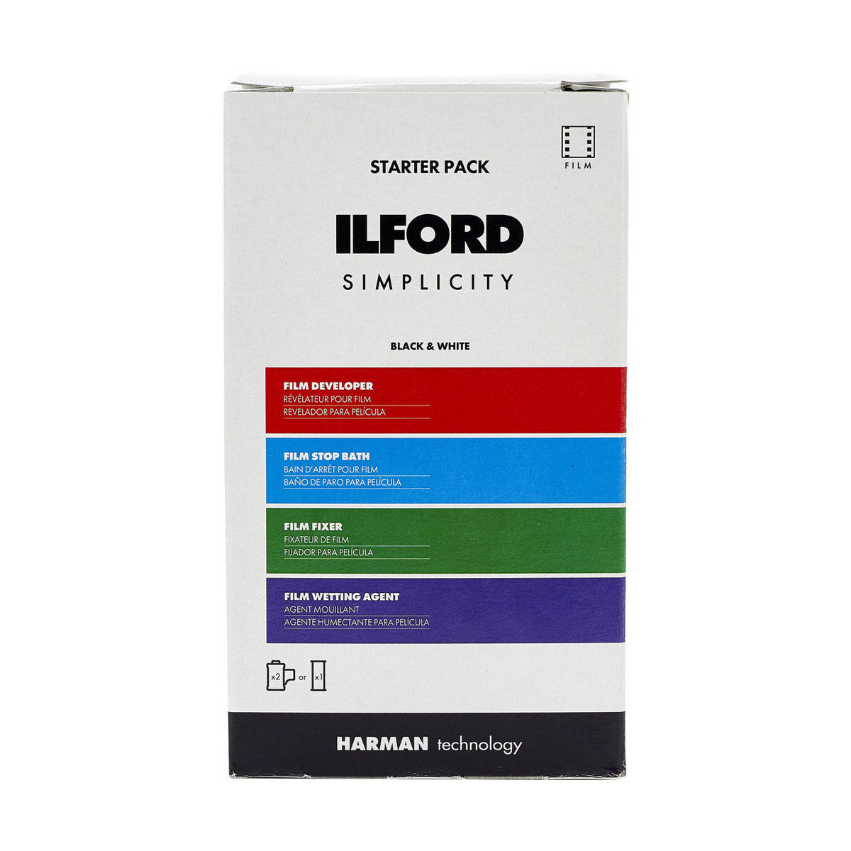 ILFORD SIMPLICITY Chemical Starter/Refill Pack