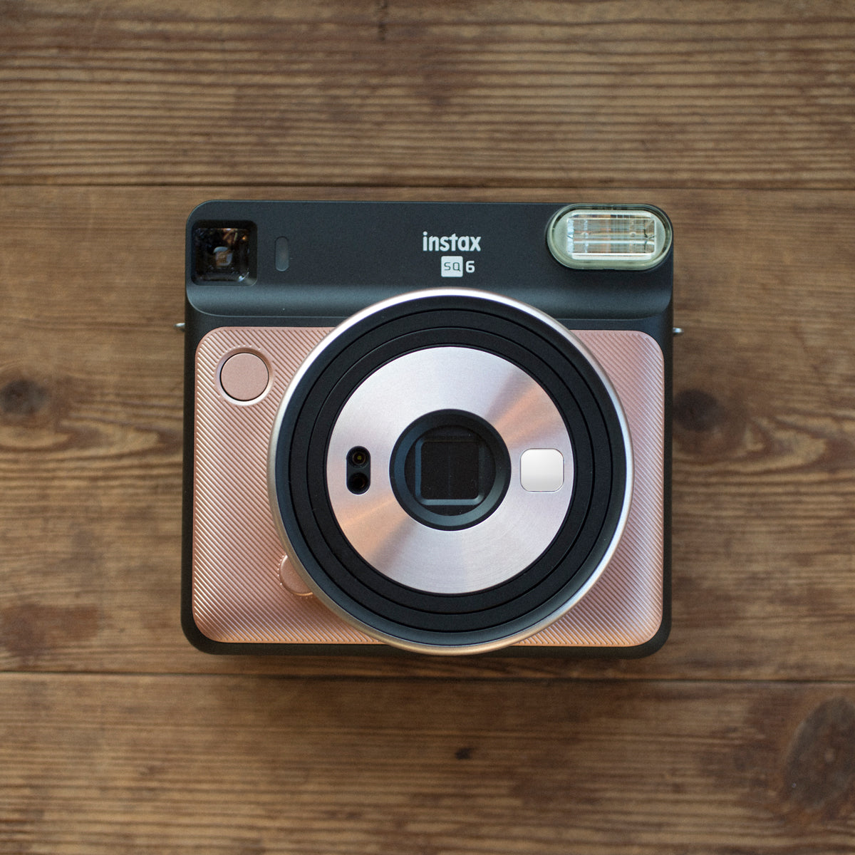 Fujifilm INSTAX Square SQ6 Instant Film Camera (Blush Gold)