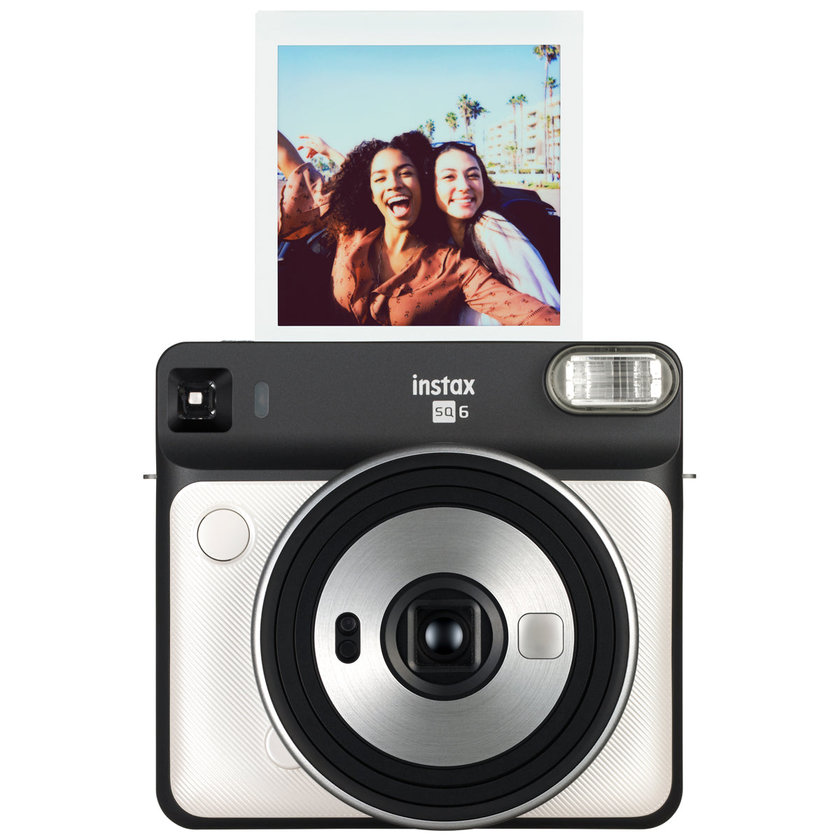 Fujifilm INSTAX Square SQ6 Instant Film Camera (Pearl White)