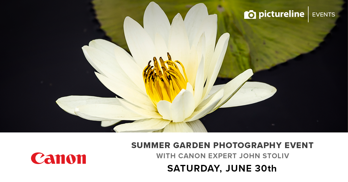 Summer Garden Event with Canon Expert John Stoliv (June 30th, Saturday)