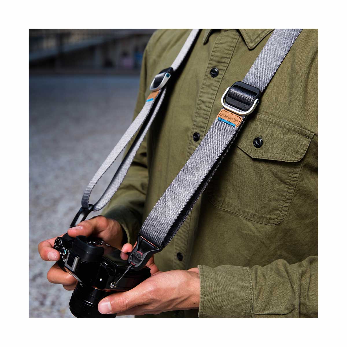 Peak Design SlideLITE Camera Strap - Ash