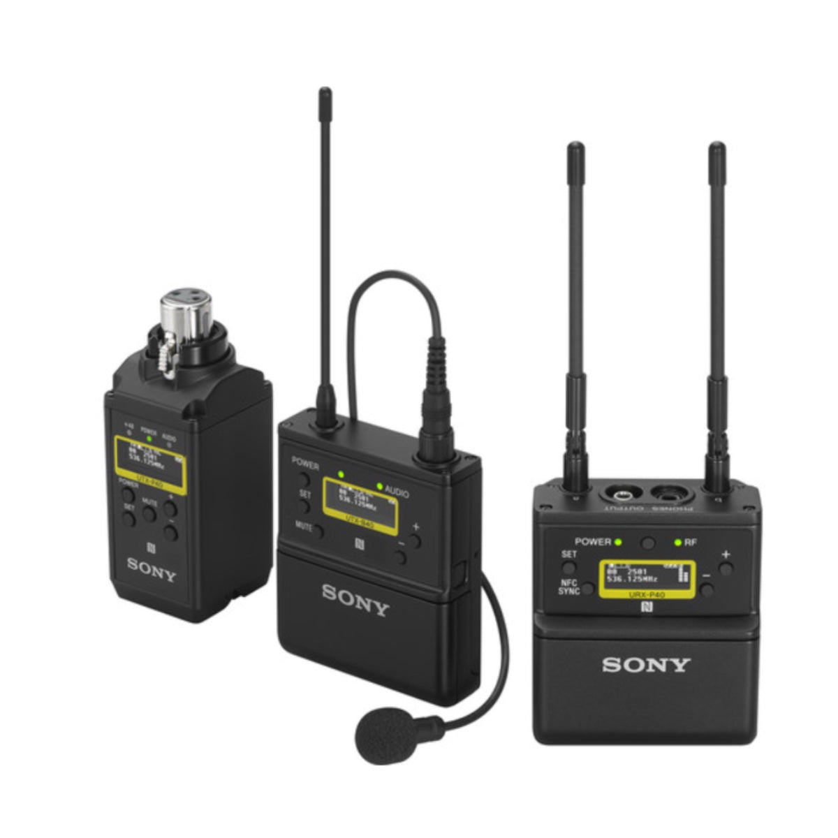 Sony UWP-D26 Camera-Mount Wireless Combo Microphone System (UC14: 470 to 542 MHz)