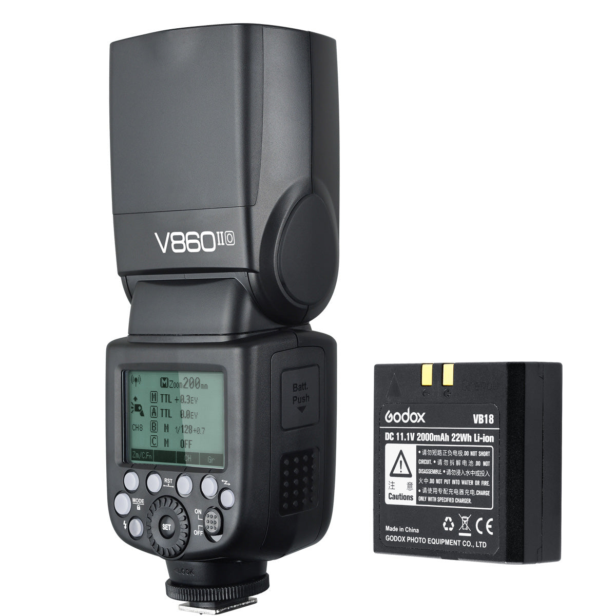 Godox VING V860IIC TTL Li-Ion Flash Kit for Canon