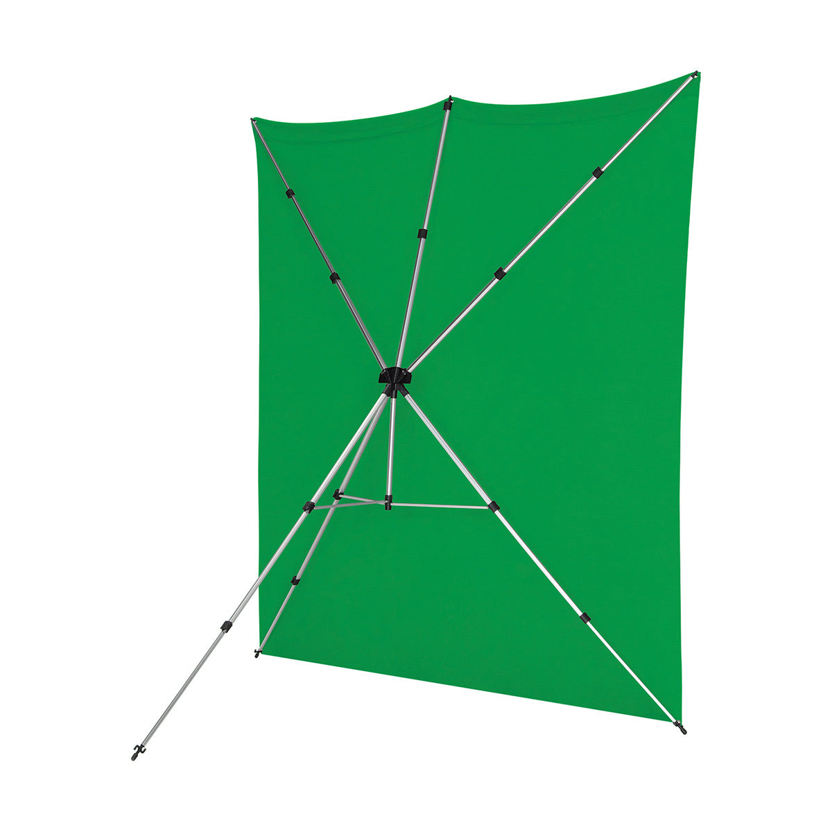 Westcott X-Drop Pro Wrinkle-Resistant Backdrop Kit - Chroma-Key Green Screen (8' x 8')