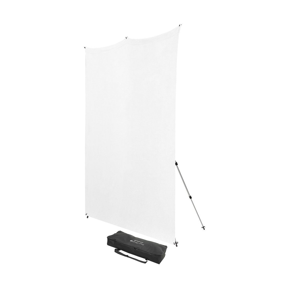 Westcott X-Drop Pro Wrinkle-Resistant Backdrop Kit - High-Key White (8' x 8')