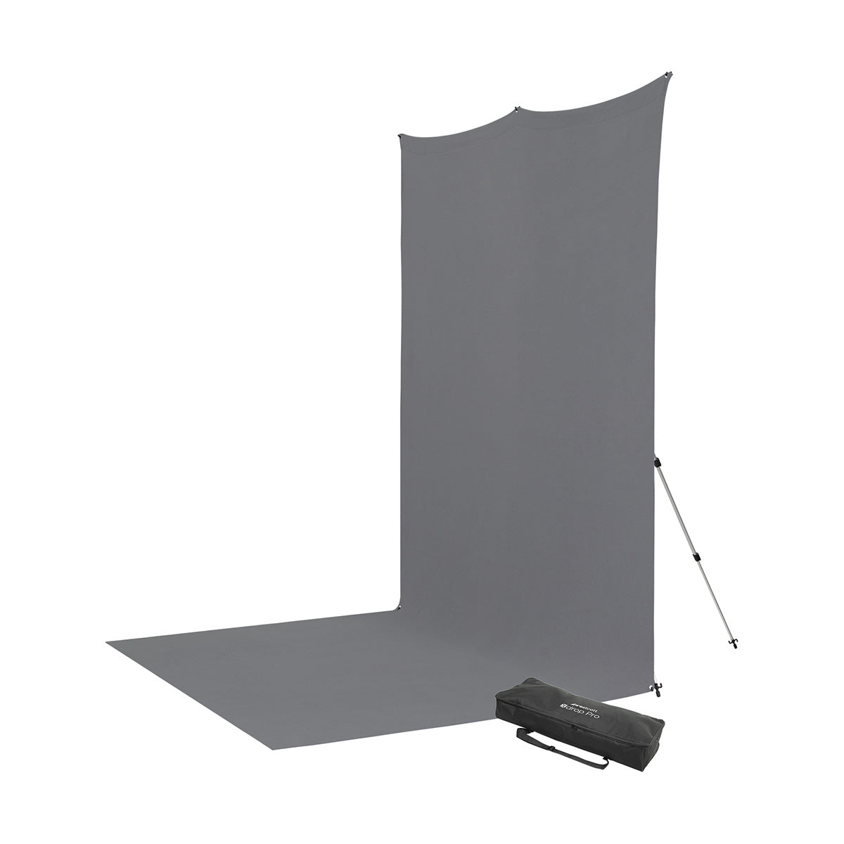 Westcott X-Drop Pro Wrinkle-Resistant Backdrop Kit - Neutral Gray Sweep (8' x 13')