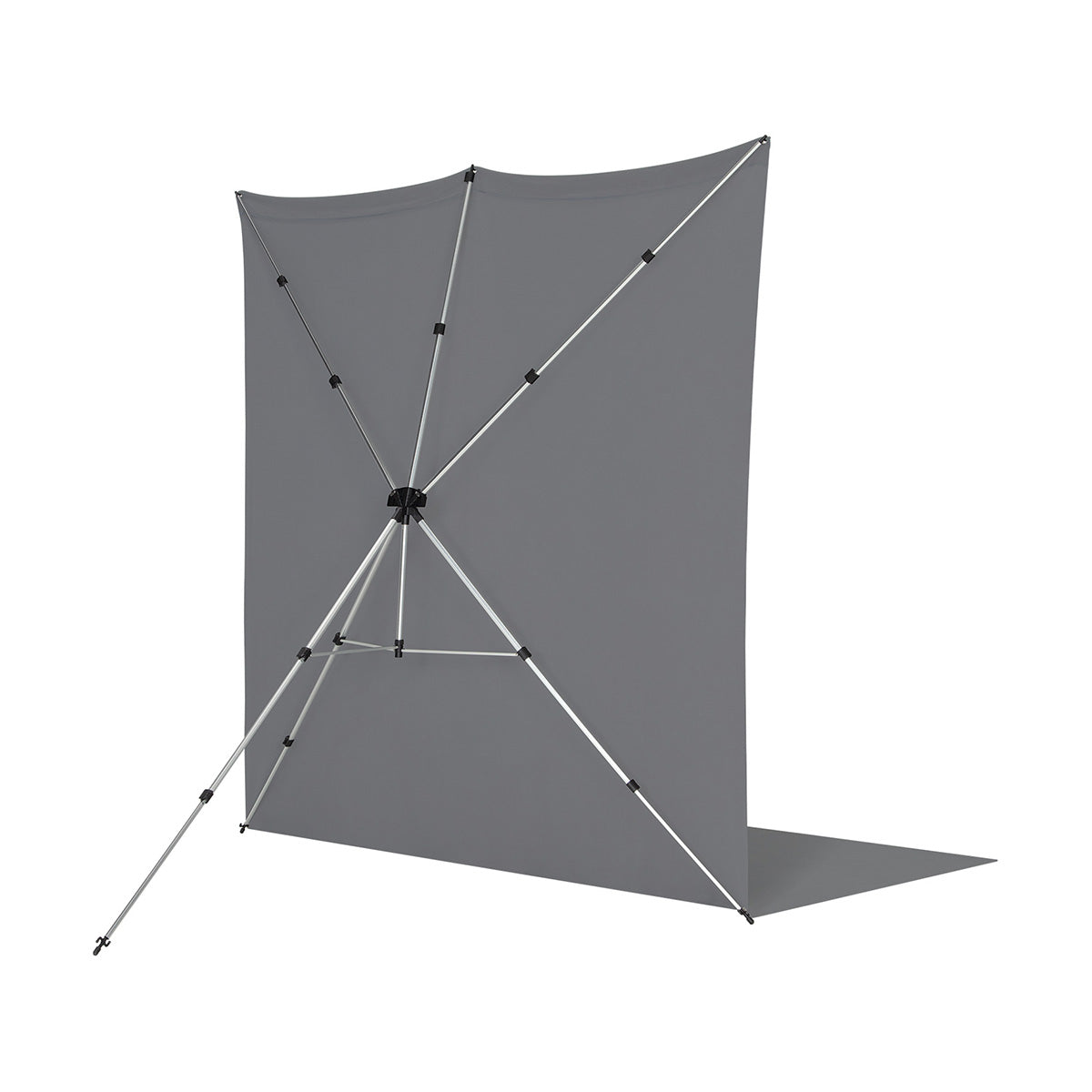 Westcott X-Drop Pro Wrinkle-Resistant Backdrop Kit - Neutral Gray Sweep (8' x 13')