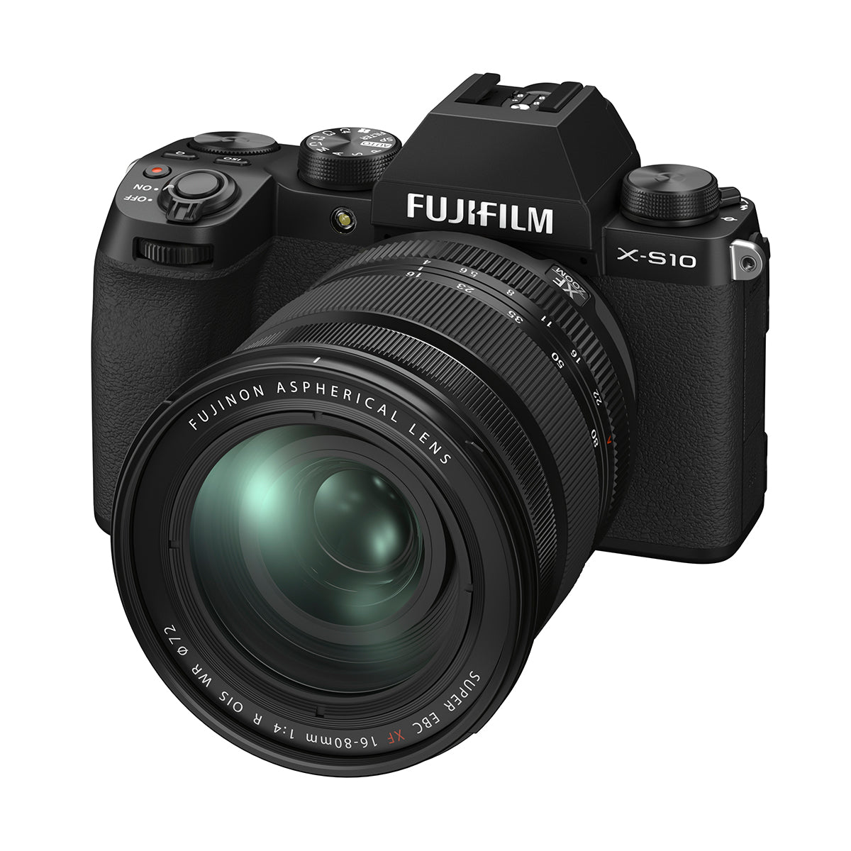 Fujifilm X-S10 Mirrorless Body with XF 16-80mm Lens Kit