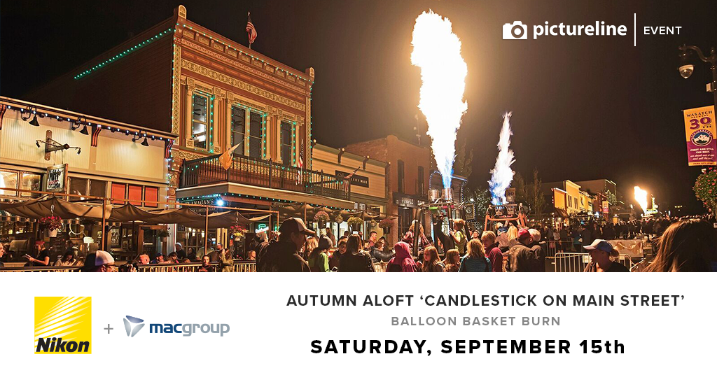 Autumn Aloft Candlestick on Main Street Balloon Basket Burn (September 15th, Saturday)