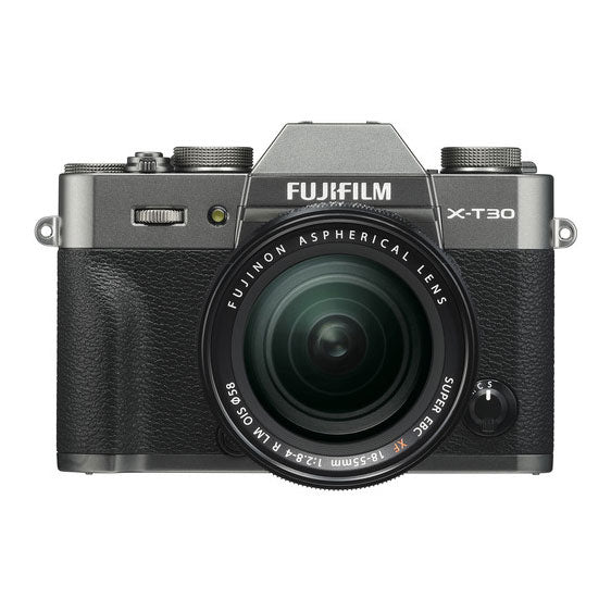 Fujifilm X-T30 Mirrorless Body with XF 18-55mm Lens Kit (Charcoal)