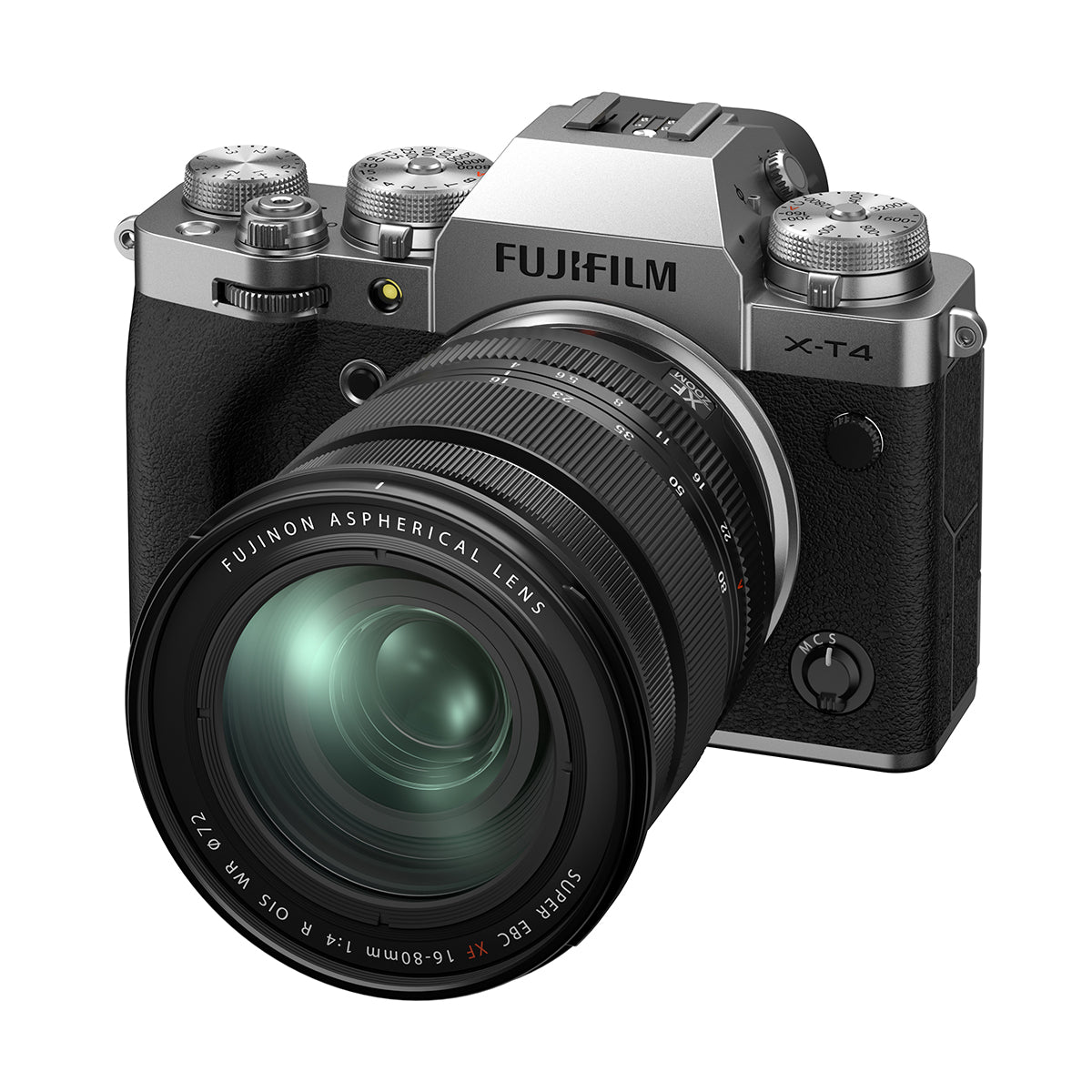 Fujifilm X-T4 Digital Camera w/16-80mm Lens Kit (Silver)