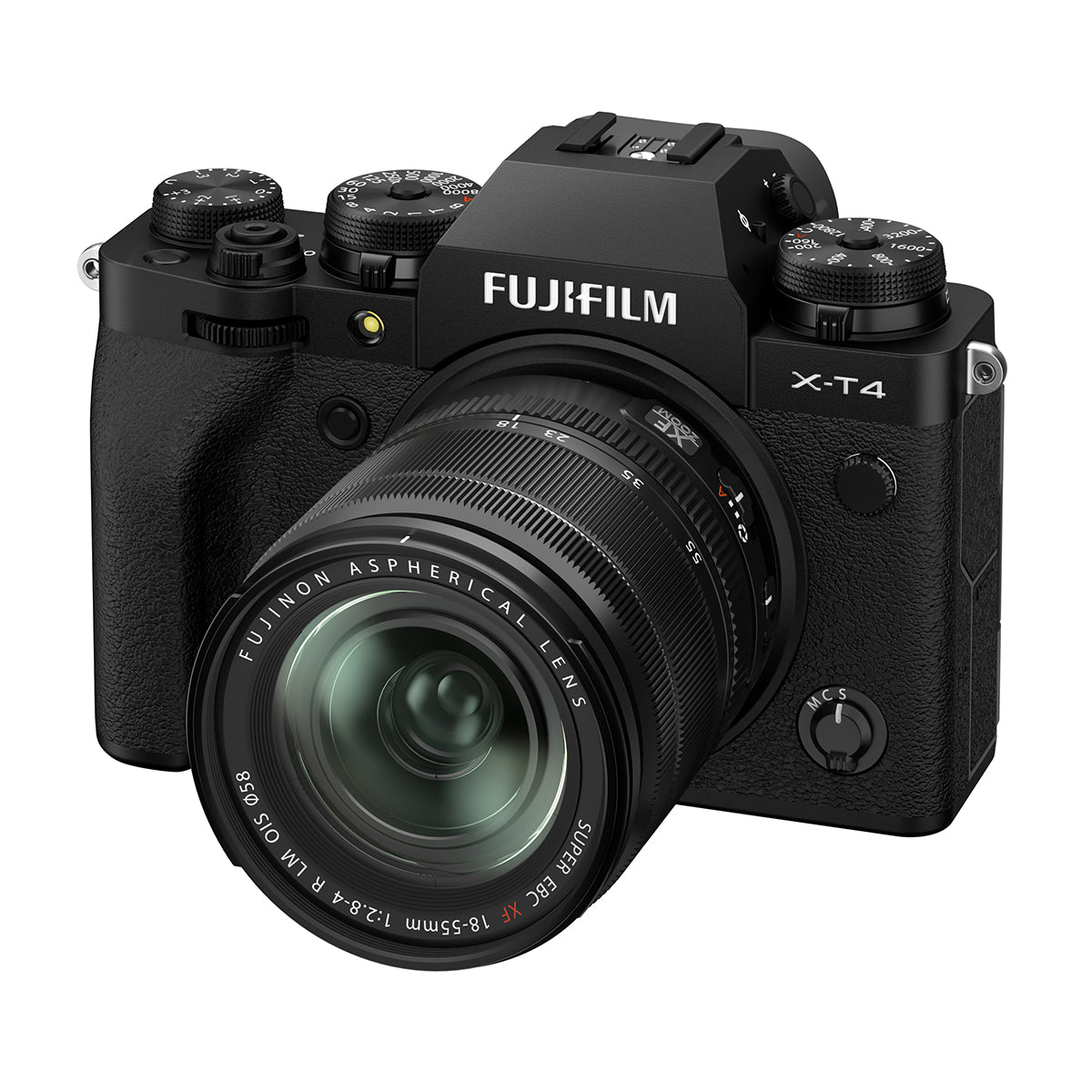 Fujifilm X-T4 Digital Camera w/18-55mm Lens Kit (Black)