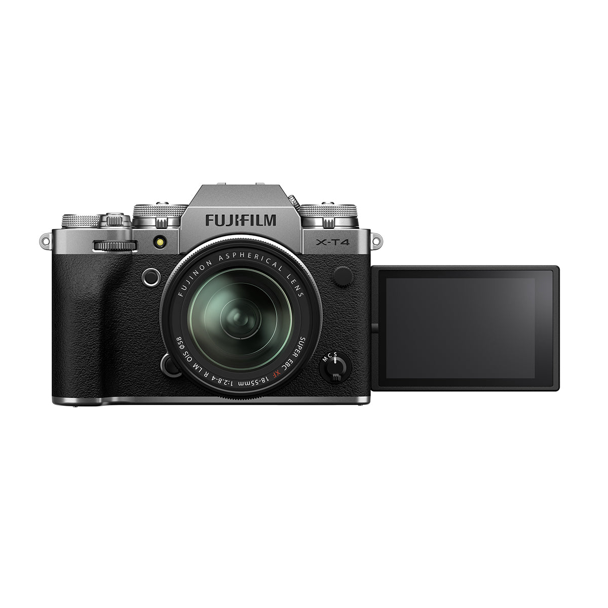 Fujifilm X-T4 Digital Camera w/18-55mm Lens Kit (Silver)