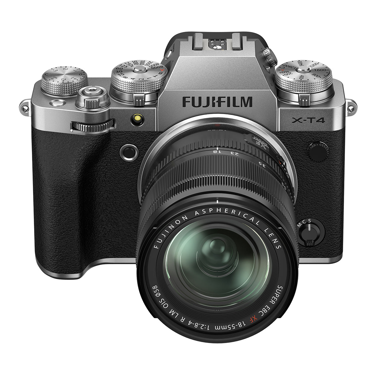 Fujifilm X-T4 Digital Camera w/18-55mm Lens Kit (Silver)