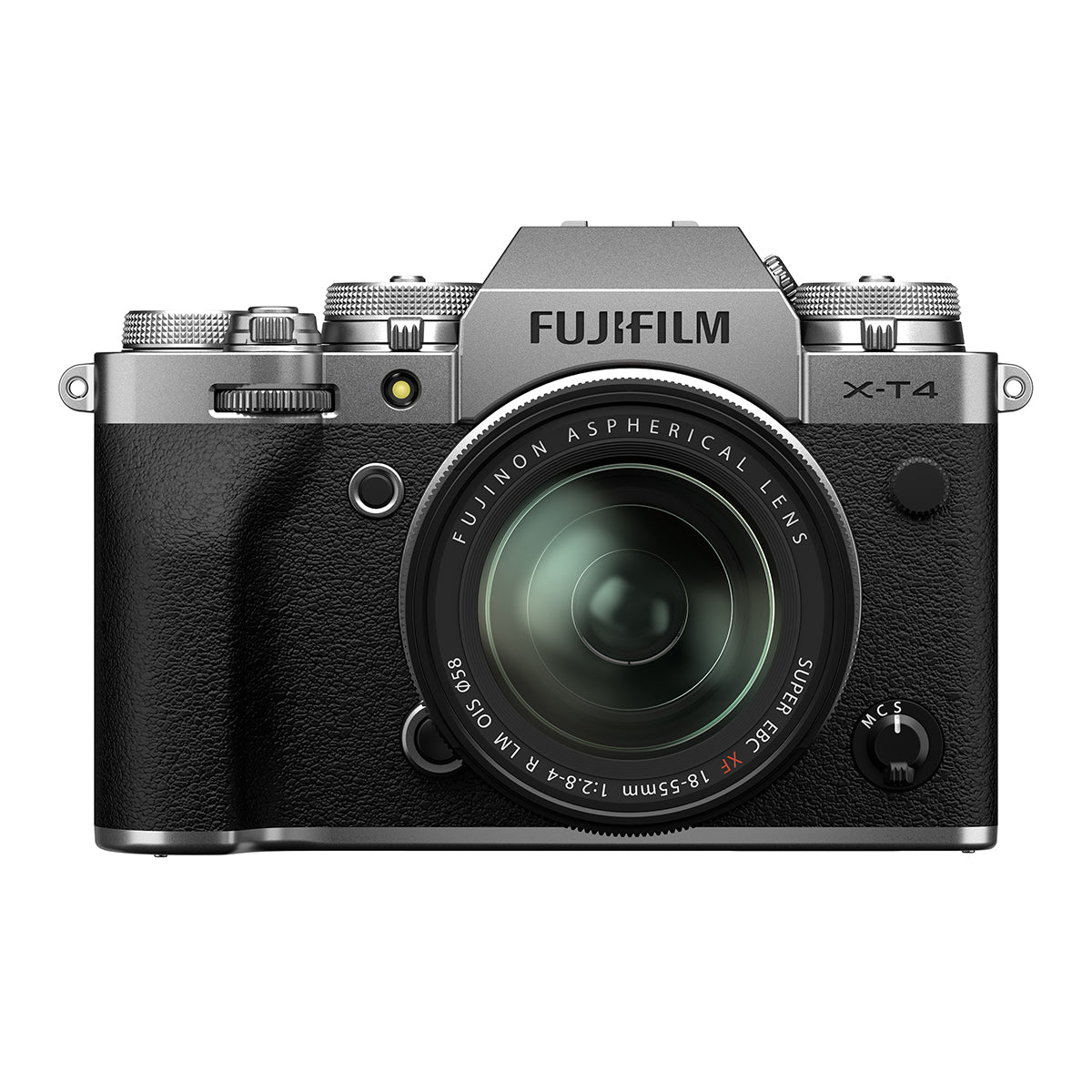 Fujifilm X-T4 Digital Camera w/18-55mm Lens Kit (Silver)