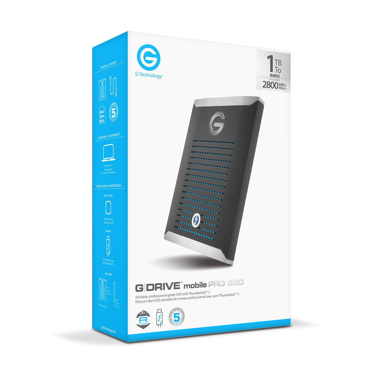 G-Technology 1TB G-Drive Mobile Pro Thunderbolt 3 Hard Drive